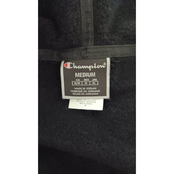 Champion LIFE Medium Black Label Sideline Quarter Zip Pullover Athleisure Active - Picture 10 of 13